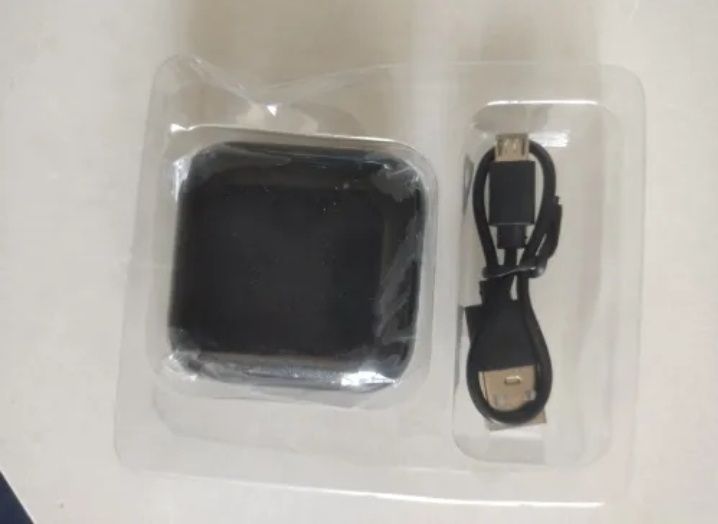 Fones de Ouvido Bluetooth "F2" TWS em preto (Novo), v5,2