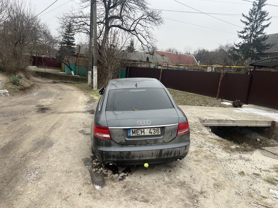 Ауді А6 C6 2007 s-line 3.0 ДТП евробляха