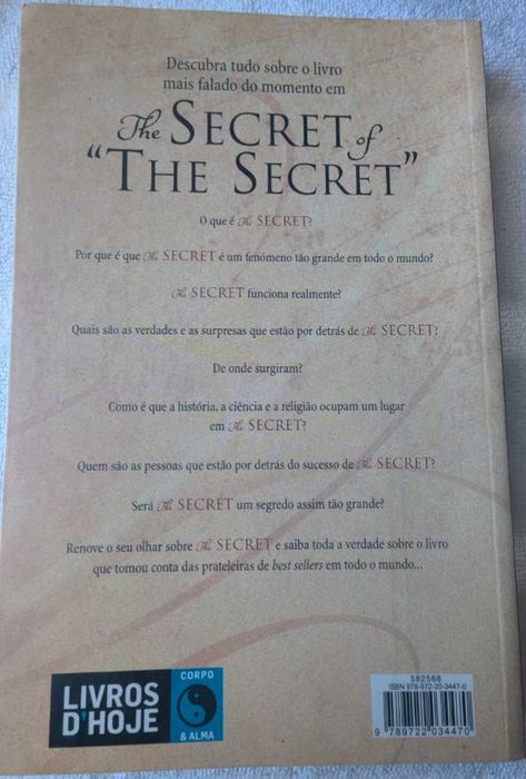Livro "The Secret of The Secret" - Karen Kelly (2.ª Edição)