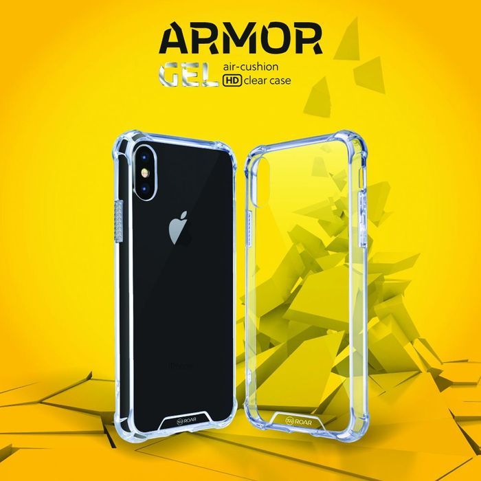 ROAR futerał ARMOR do IPHONE 16 Pro Max transparentny
