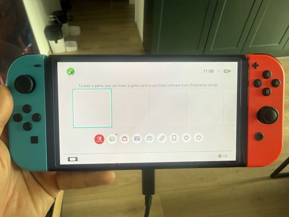 Switch Oled + akcesoria