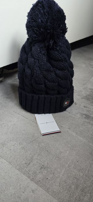 Tommy Hilfiger czapka granatowa