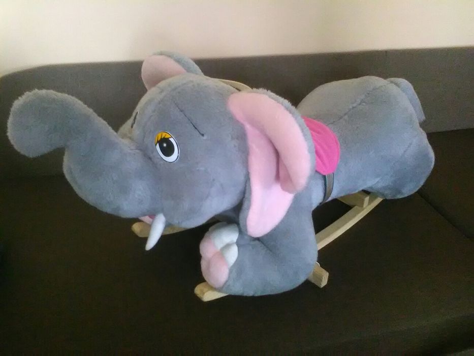 Zabawka bujak slon