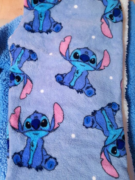 Теплый комплект плюш Primark Стич, пижама пушистая Disney Stitch L р-р