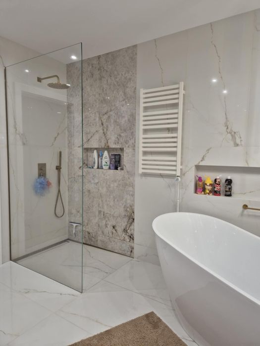 Remont łazienki płytki glazura, krótkie terminy