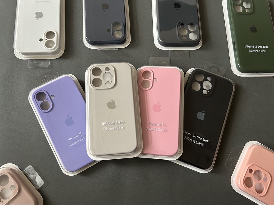 Чехол silicone case full camera закрыта камера айфон iphone 16 pro max