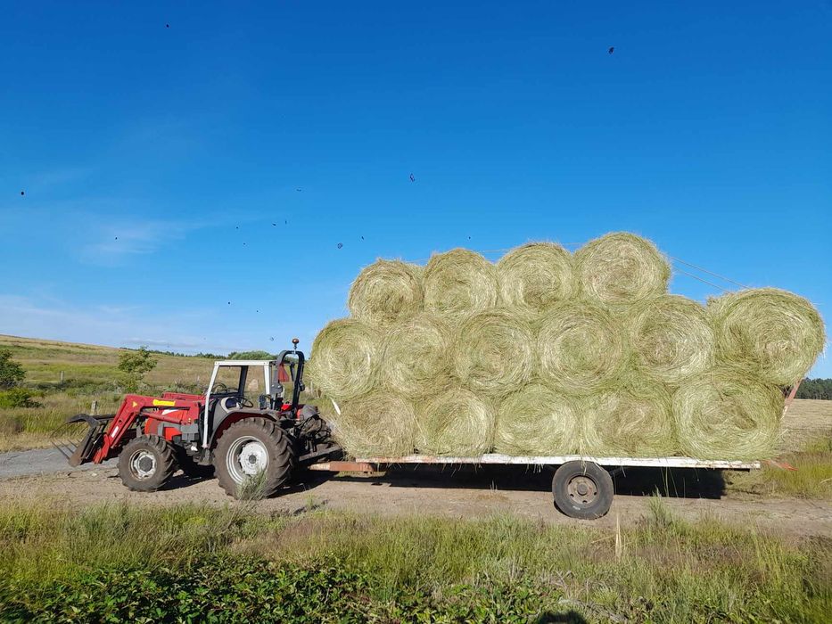Reboque de transporte de rolos