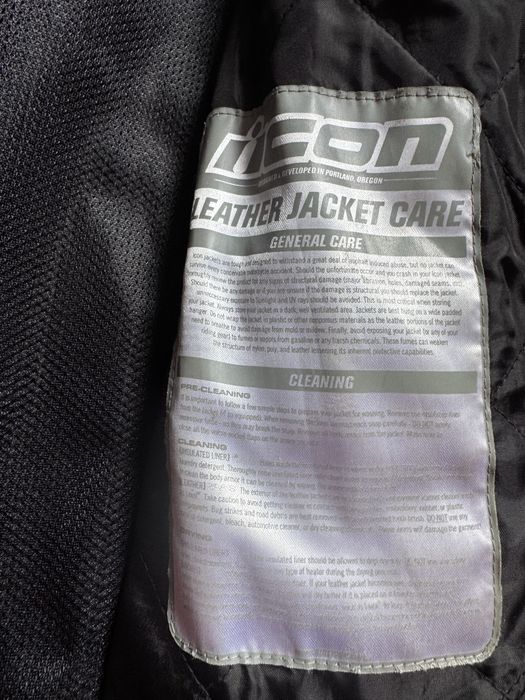 Icon victory jacket кожаная куртка