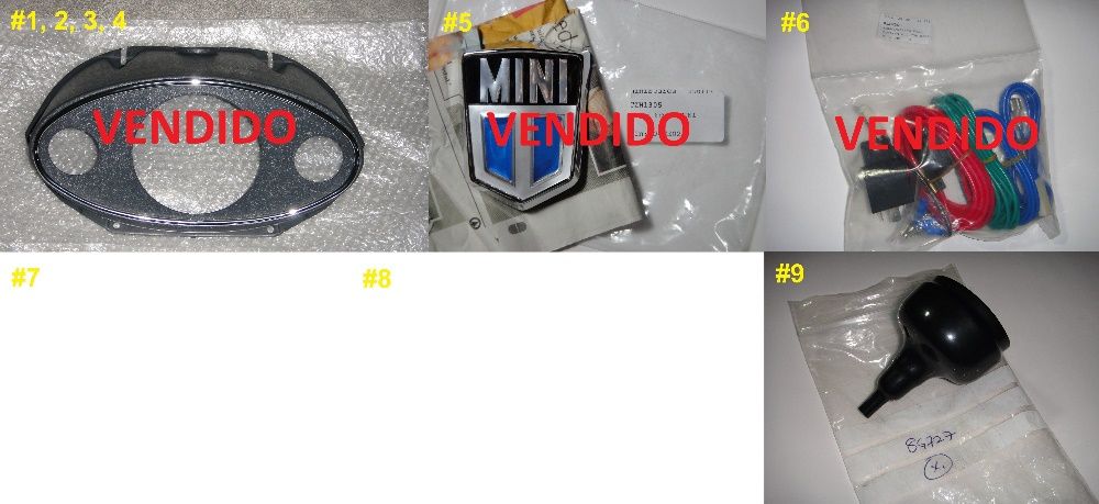 Peças novas e usadas para MINI Clássico
