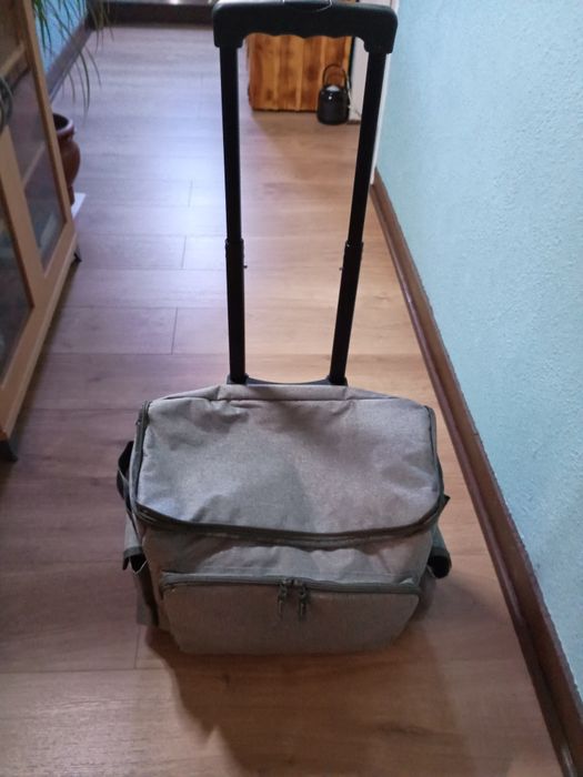 trolei em tecido (tipo sarja)