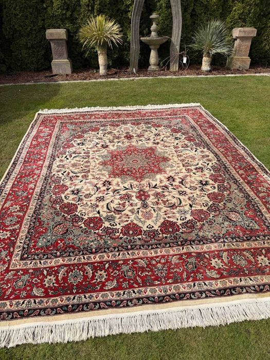 Dywan Wełniany Kaszmirowy Perski Ispahan 320x250 galeria 30 tyś