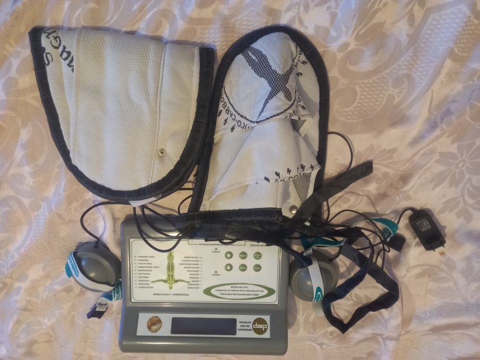 Aparelho destinado a atletas e clubes para cura de lesões desportivas.