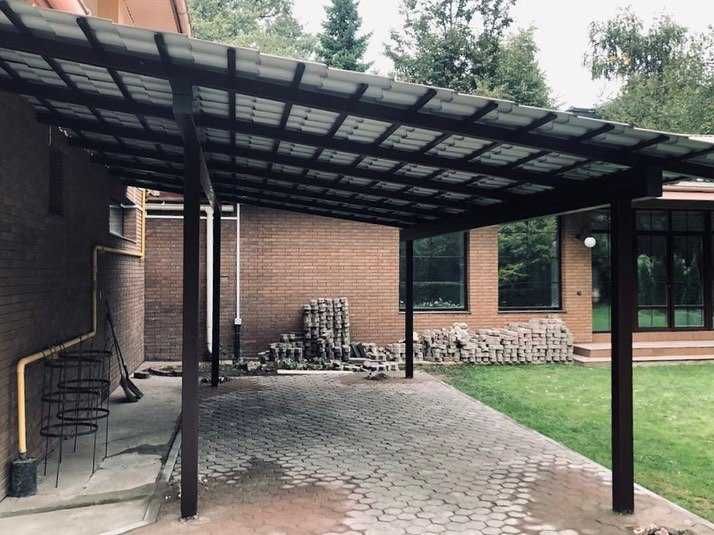 Будівництво навісів для авто