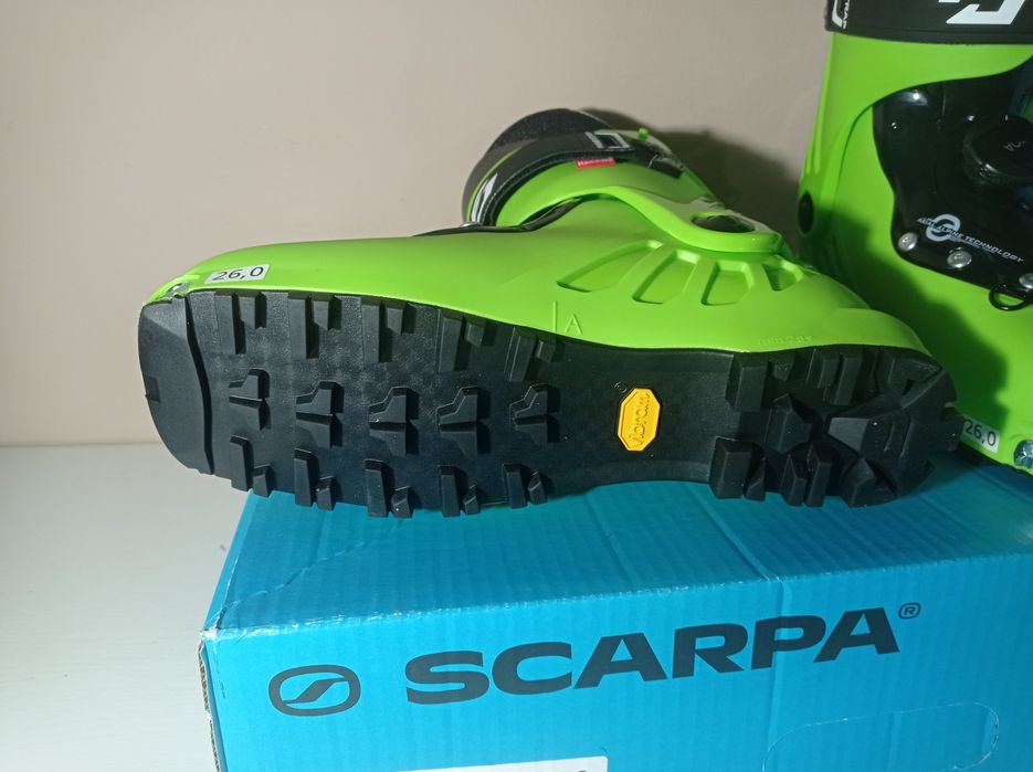Nowe buty Scarpa Green Lime 260mm