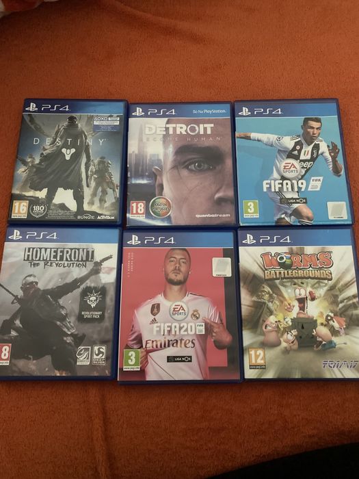 Jogos para PS4 , jogos pouco utilizados em CDs novos Évora (São Mamede, Sé,  São Pedro E Santo Antão) • OLX Portugal