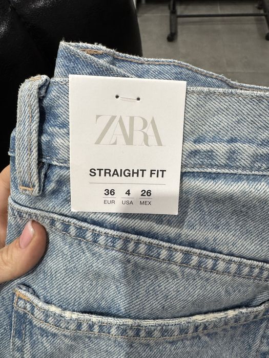 Джинси Straight fit Zara 34-36