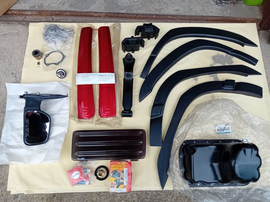 Nowe oryginalne części Daewoo Tico.