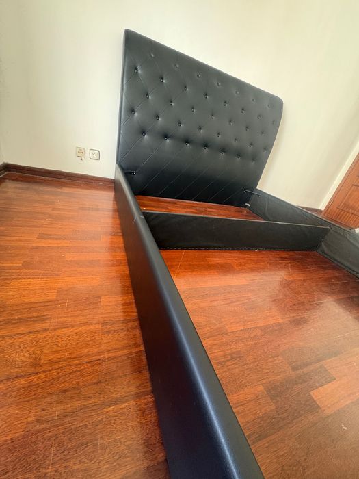 Cama de casal completa 200x160cm - Montijo