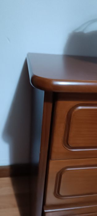 Mesa de cabeceira madeira maciça cerejeira