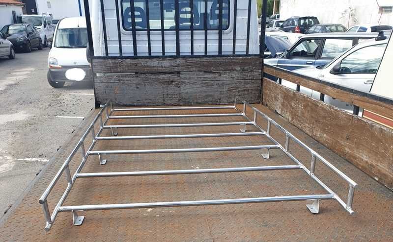 Grade tejadilho INOX 3,00metrosX1,30m