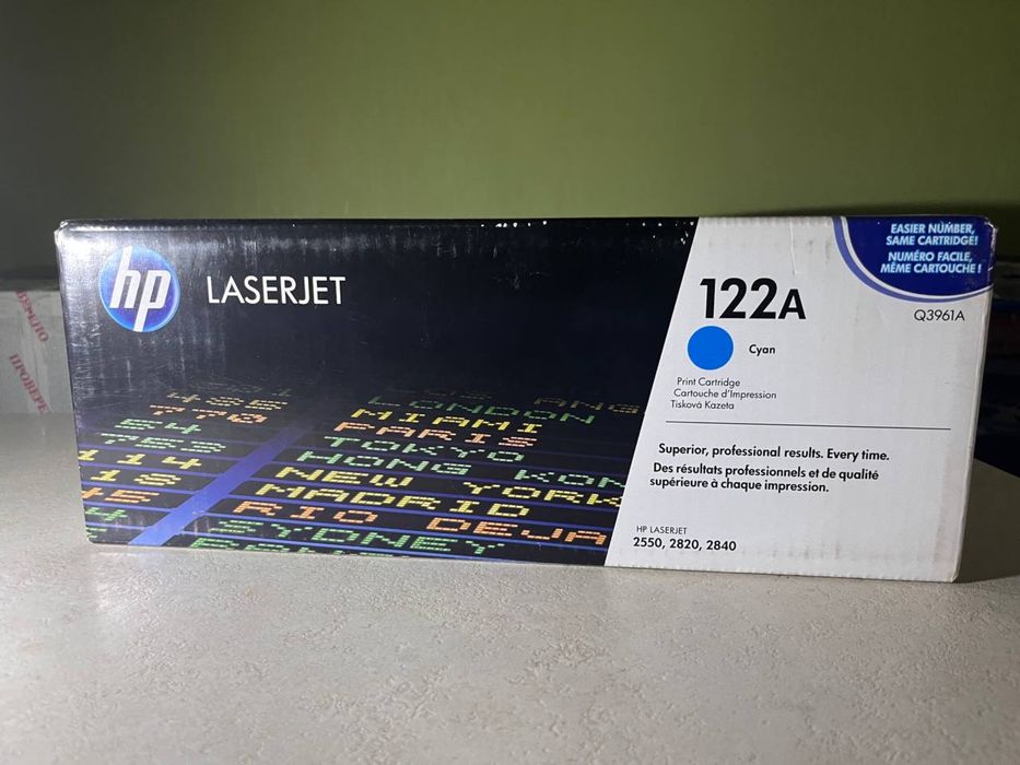 Продам Картридж HP 122A cyan Q3961A до LaserJet 2550 2820 2840