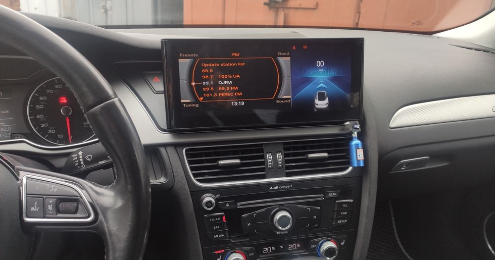 Автомагнітола android audi Q5 2009-2016 мультимедіа