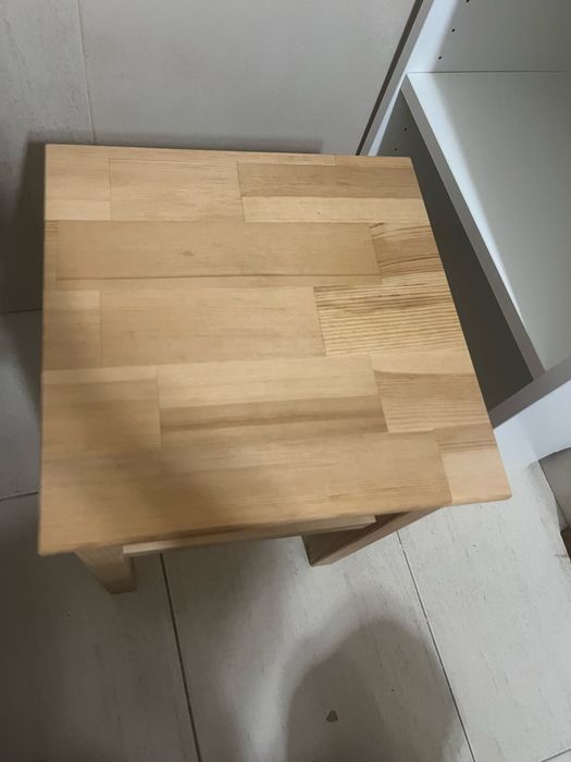 Banco de madeira oddvar ikea