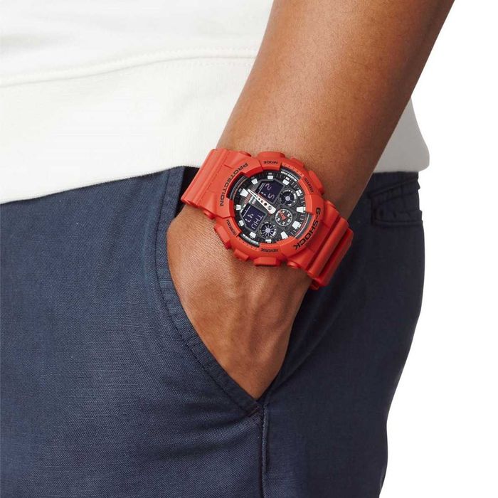 Zegarek męski CASIO G-SHOCK GA-100B-4AER