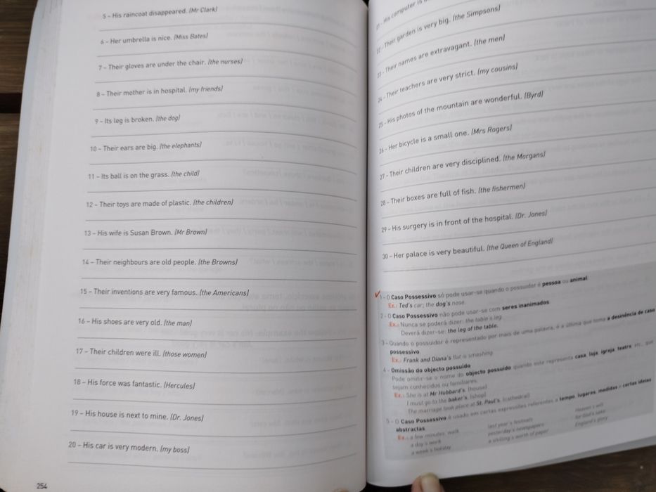 Gramática inglês Porto Editora Exercícios com Solucoes (7,8,9 anos)