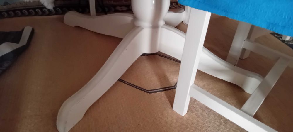 Mesa jantar Ikea, semelhante ao Mod. ROSENTORP Branco 110/155 cm