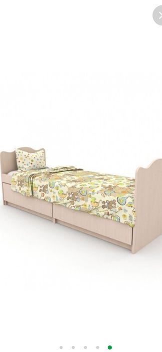 Продам детскую кровать с ортопедическим матрасом