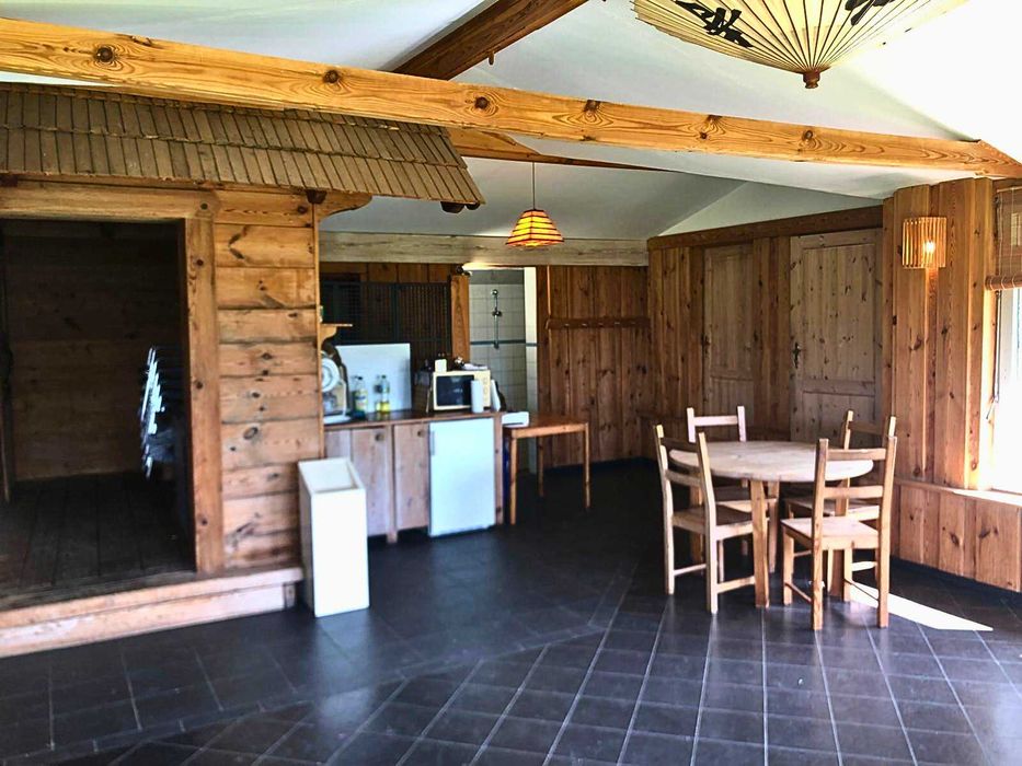 BAMBUSERIA Kampinos - agroturystyka, domek letniskowy, sauna 30km. od