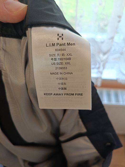 Nowe! Premium Gore-Tex Packlite Plus XXL spodnie Haglöfs+Bon Decathlon