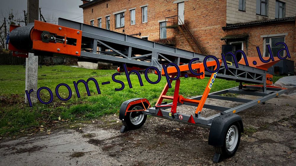 Стрічковий конвеєр, транспортер, розгрузчик,  навантажувач, ленточный