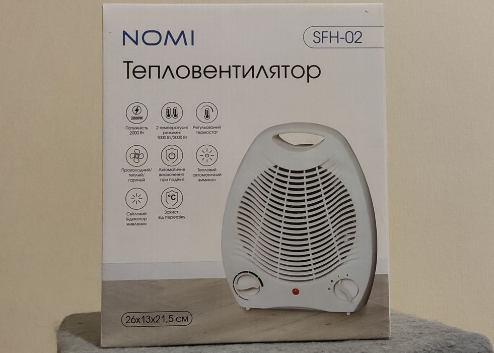 Тепловентилятор Nomi SFH-02