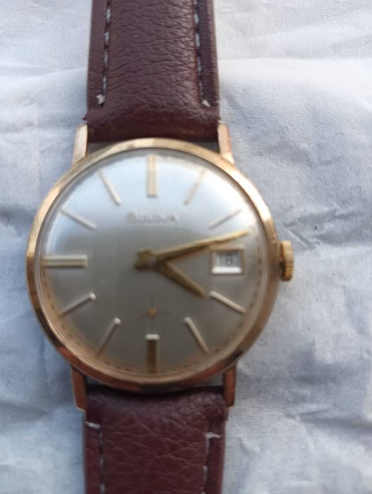 Relógio BULOVA Homem, a corda, original e da década de 60