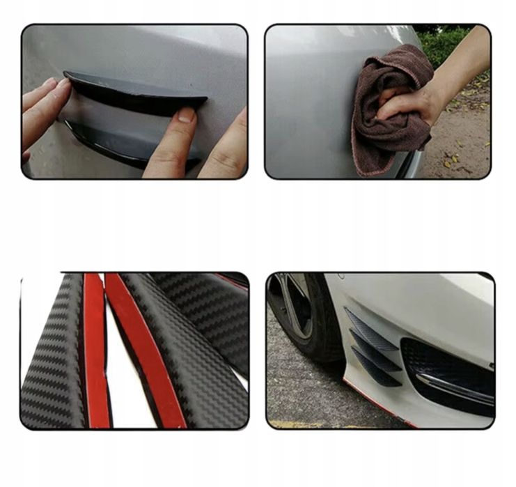 Splitter zderzaka dokładka twarda tuning NOWE