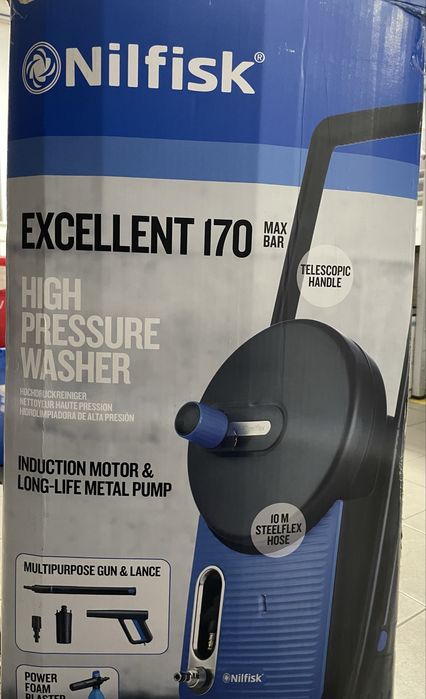 Lavadora de alta pressão 170 bars