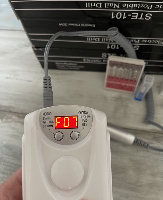 Фрезер  Портативний Шліфувальна машинка для Нігтів Портативный  Ногтей