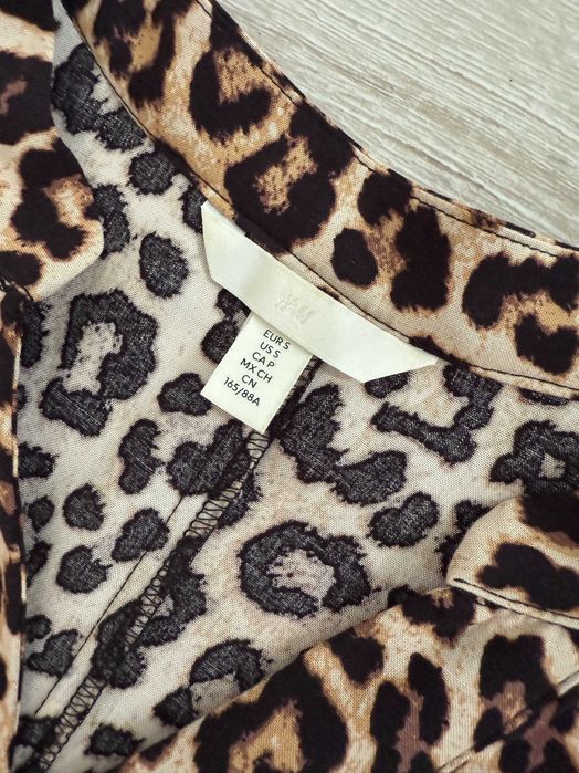 Сукня оверсайз H&M нова, леопардовий принт