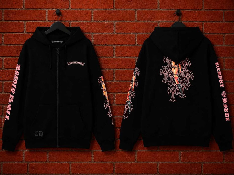 ‼️РОЗПРОДАЖ‼️ Зіп-худ Chrome Hearts, зипка хром хартс/ зіппер/ зіпка /кофта