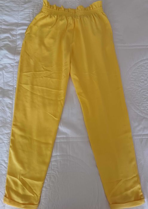 Calças Lefties Largas/Leggings Tam S