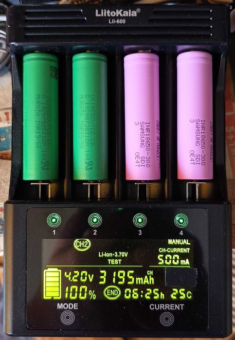 Нові акумулятори Sony Murata VTC6 3120mAh 18650 30A оригінал 2024рік