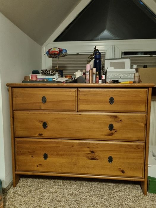 Drewniana Komoda IKEA Leksvik