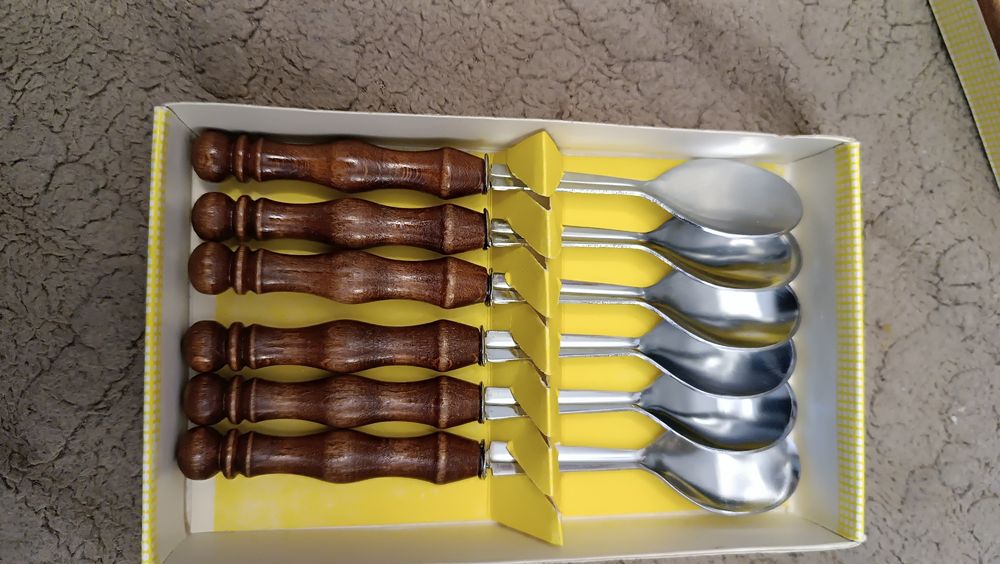 Sztućce PRL 3 komplety