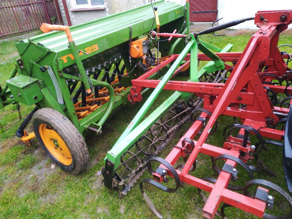 Brona talerzowa 2,4, siewnik amazone d7 specjal II 2,5 m