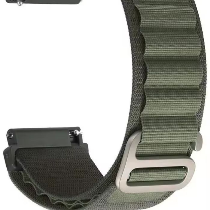 Якісний ремінець для годинників 22мм  універсальний