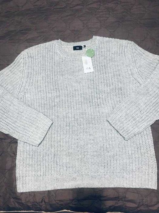 Светри c&a нові теплющі батали сірий та чорний німеччина 58-66