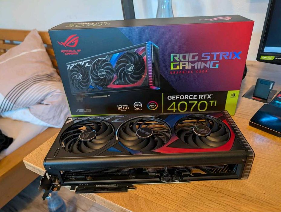Asus Rog Strix RTX 4070TI Karta Graficzna Giżycko • OLX.pl