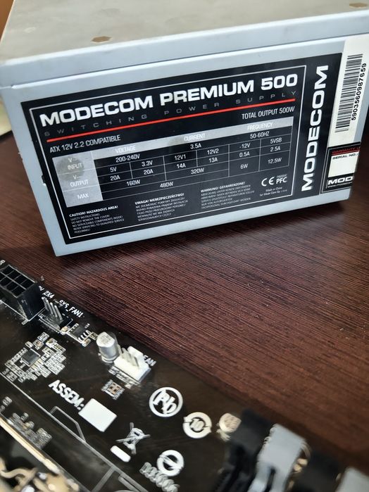 Plyta glówna z procesorem i5+ ram i zasilacz